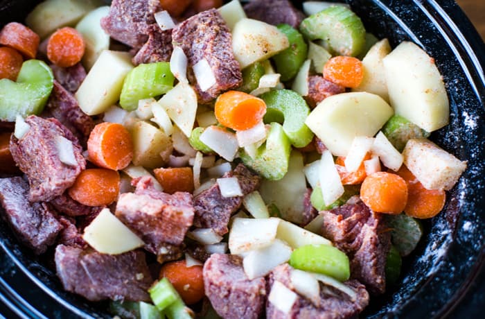 easy beef stew slow cooker ingredients