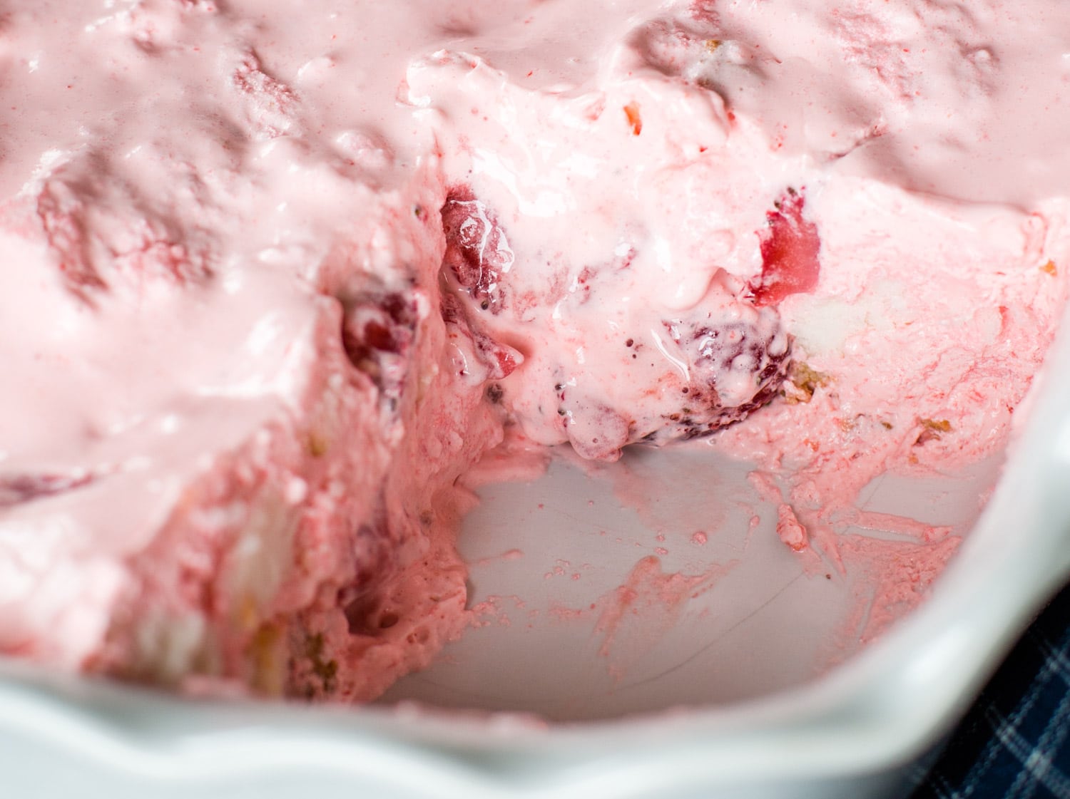 Strawberry Angel Food Cake Dessert (4 Ingredients) Cleverly Simple