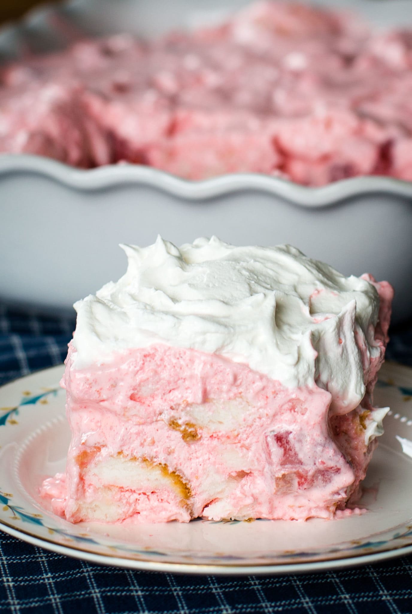 Strawberry Angel Food Cake Dessert (4 Ingredients) Cleverly Simple