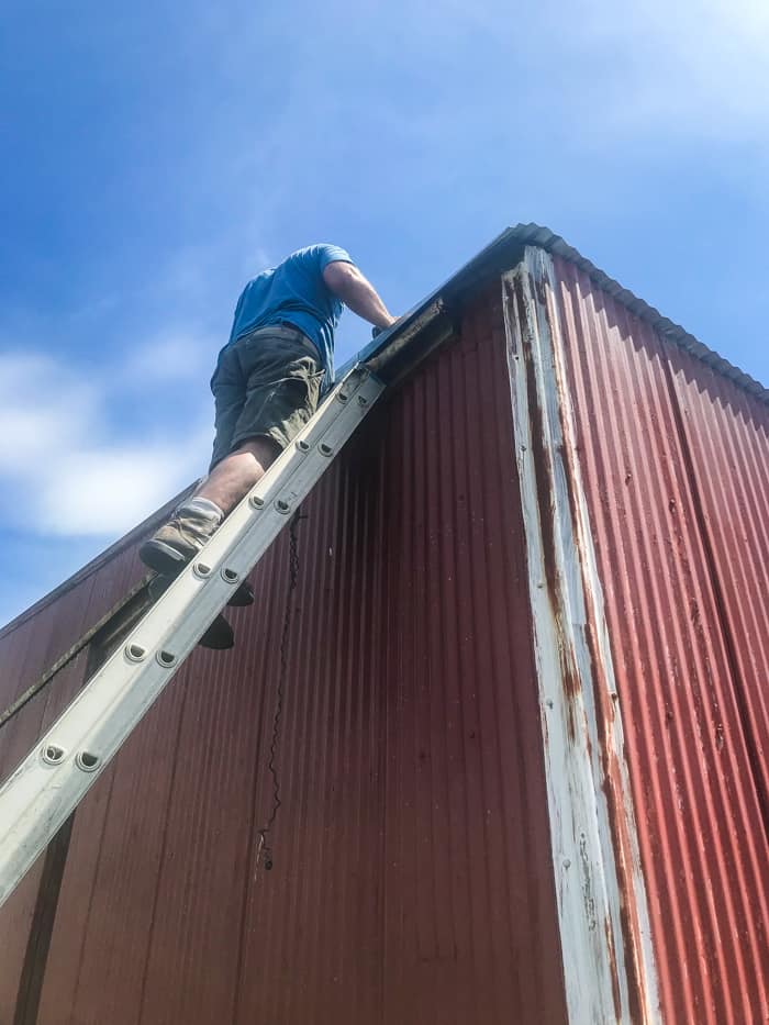 barn roof replacement