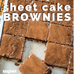 texas sheet cake brownies
