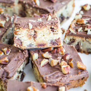 butter pecan cookie squares