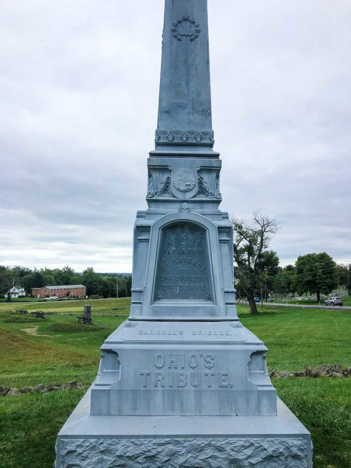 Gettysubrg Ohio Monument