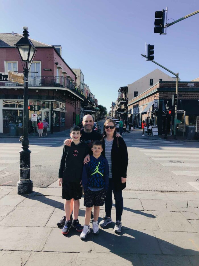 family in New Orleans