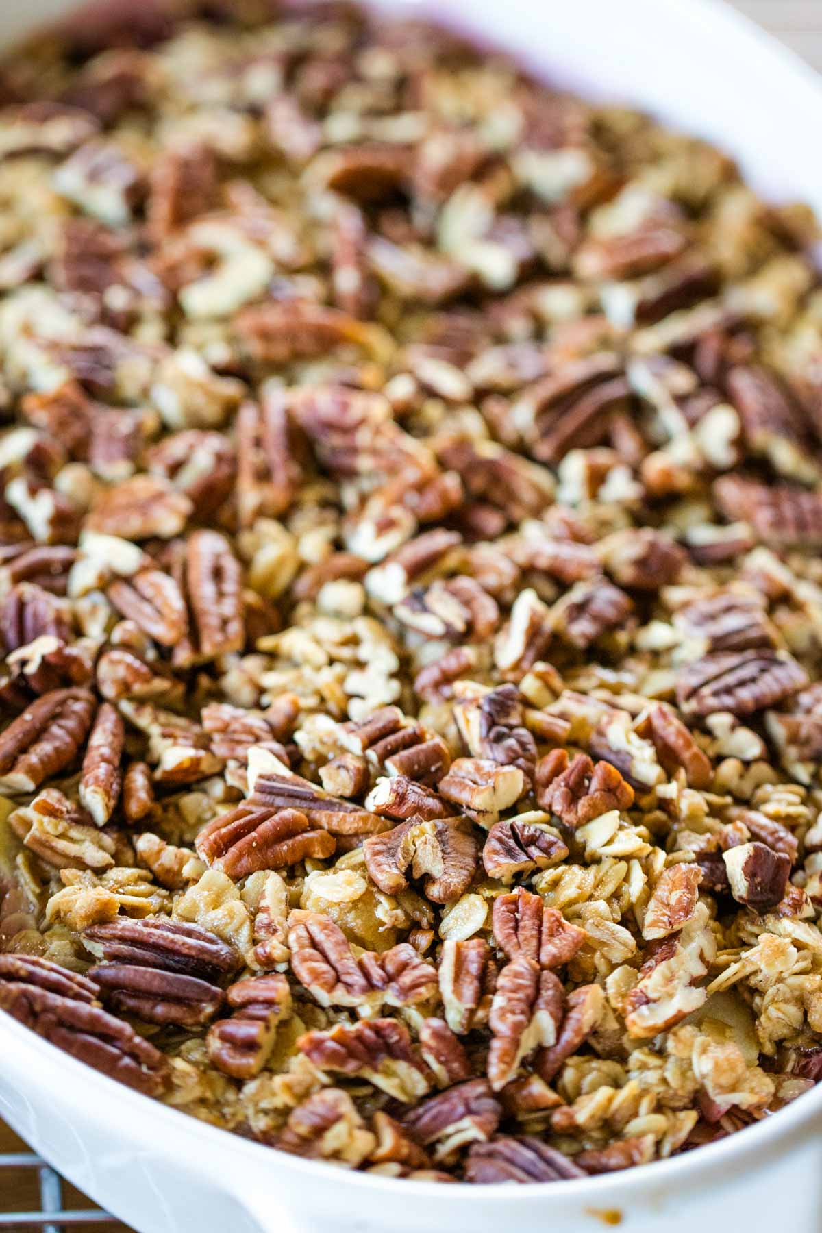 Apple Cranberry Crumble