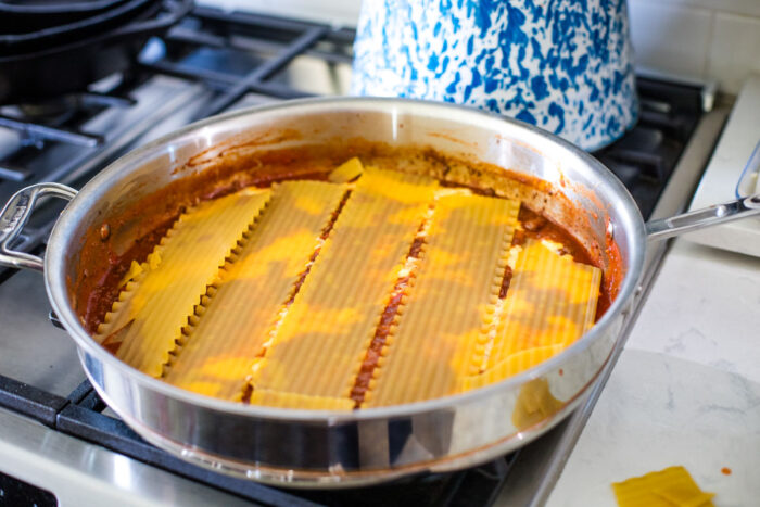 noodle layer with lasagna